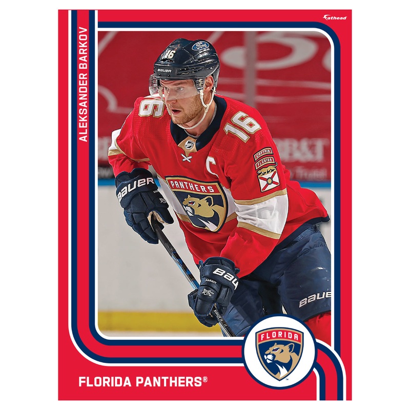 Aleksander Barkov – Peel & Stick Poster – Official NHL – Florida Panthers – Reusable Vinyl Wall Decal