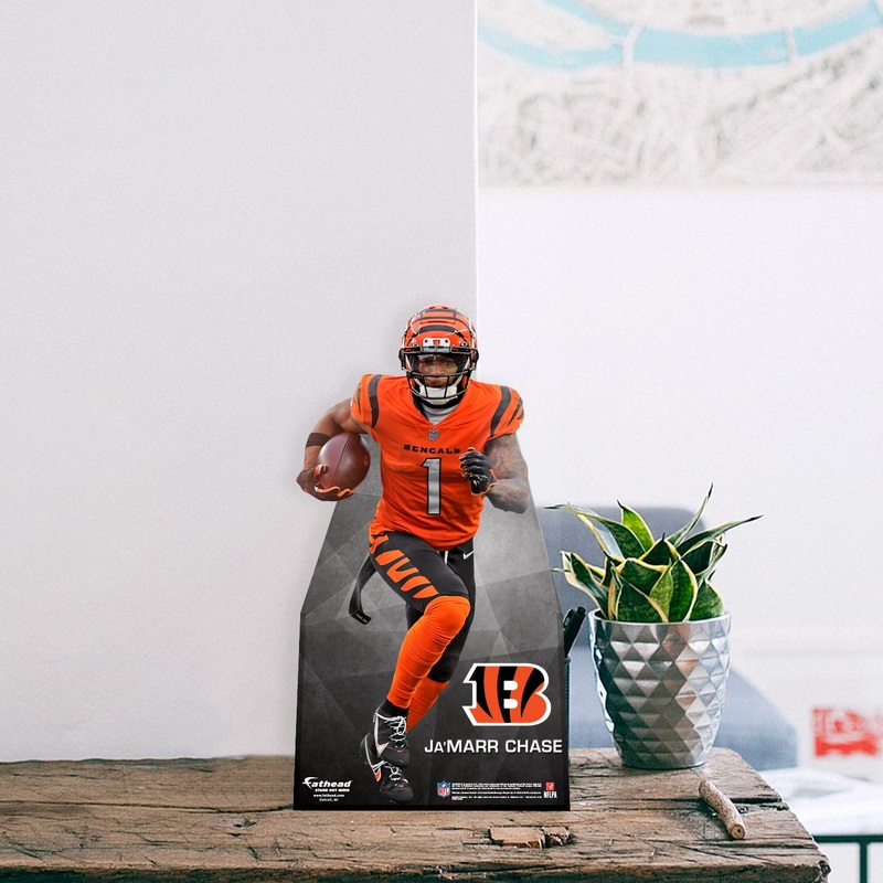 Ja’Marr Chase – Mini Stand Out – Official NFL – Cincinnati Bengals – Cardstock Cutout #1