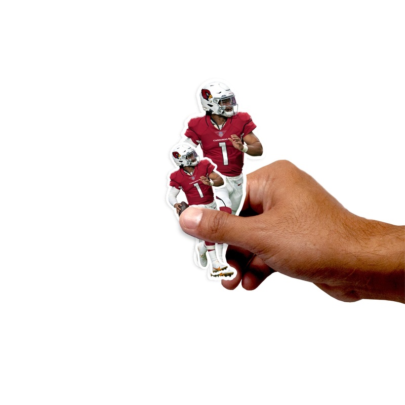 Kyler Murray – 5 Player Minis (Mixed Sizes) – Official NFL – Arizona Cardinals – Reusable Vinyl Decals