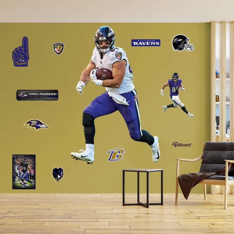 Mark Andrews – RealBig Collection – Official NFL – Baltimore Ravens – Reusable Vinyl Wall Decals #2