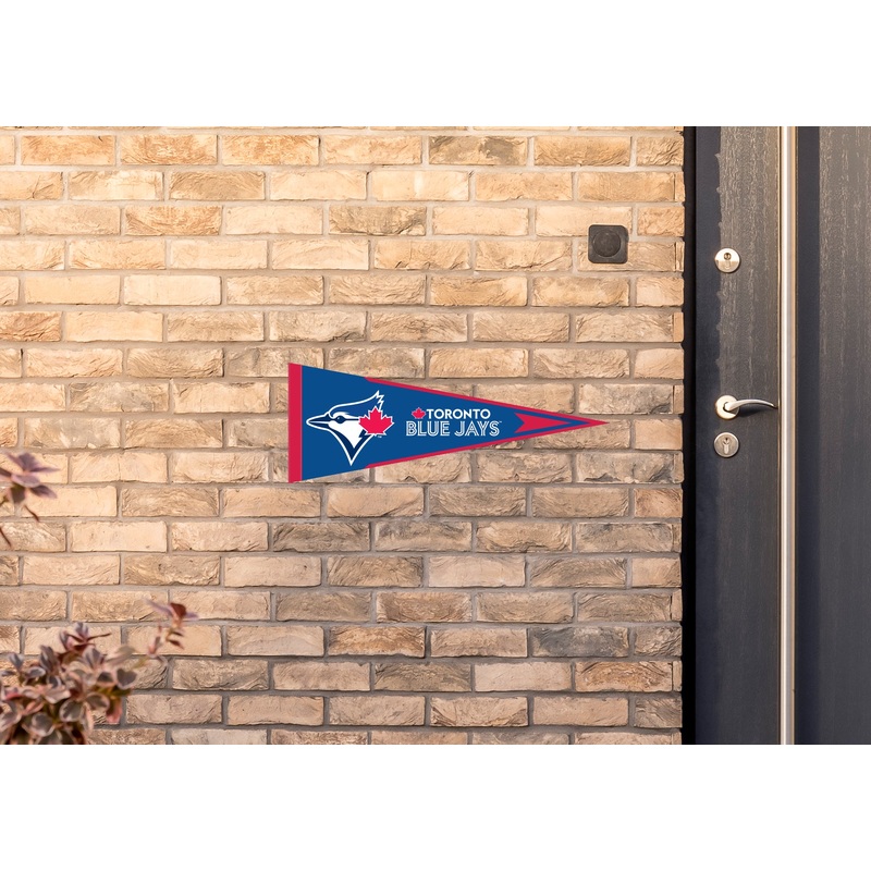 Toronto Blue Jays – Pennant – Outdoor Wall Decal – Official MLB – Scratch Resistant Alumigraphics Smooth