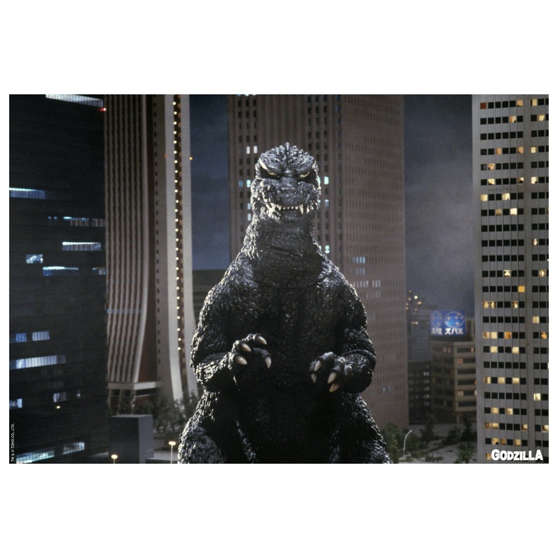 Godzilla 1984-The Return of Godzilla – Movie Scene – Peel & Stick Poster – Official Toho – Reusable Vinyl Wall Decal