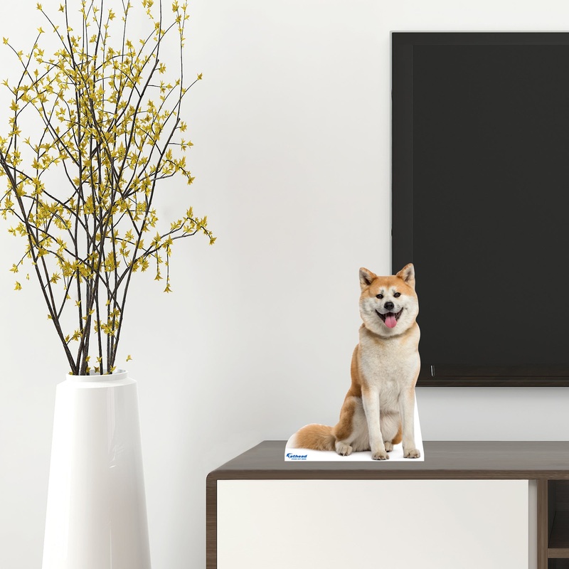 Animals: Akita Inu Mini Cardstock Cutout – Stand Out
