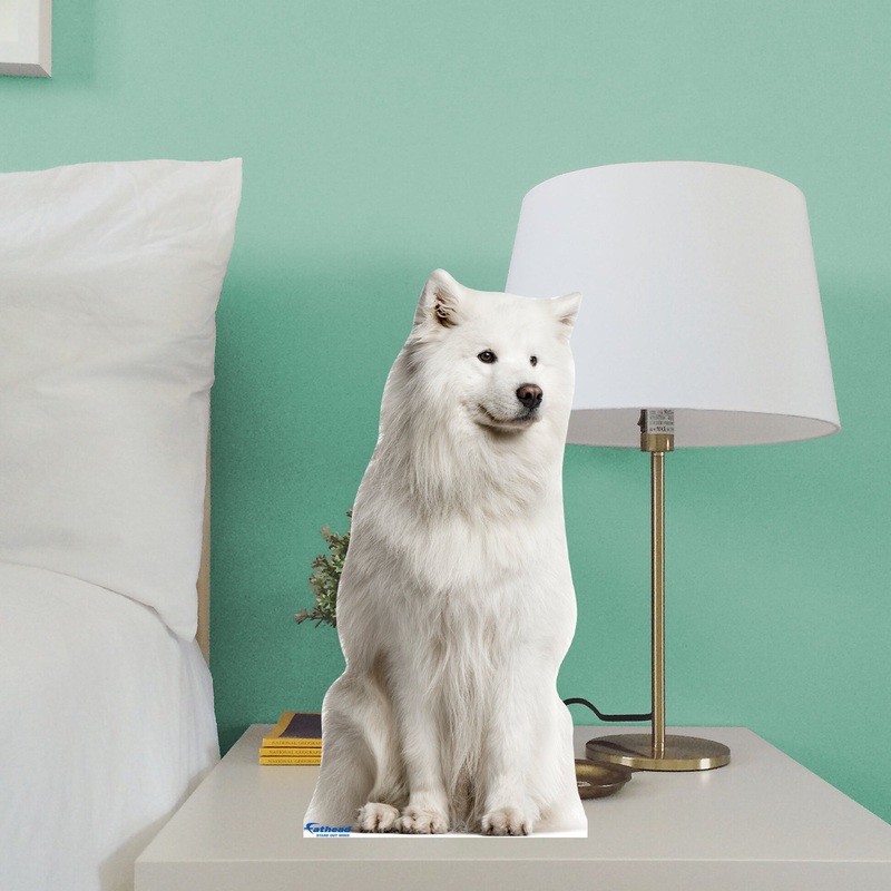Animals: Samoyed Mini Cardstock Cutout – Stand Out