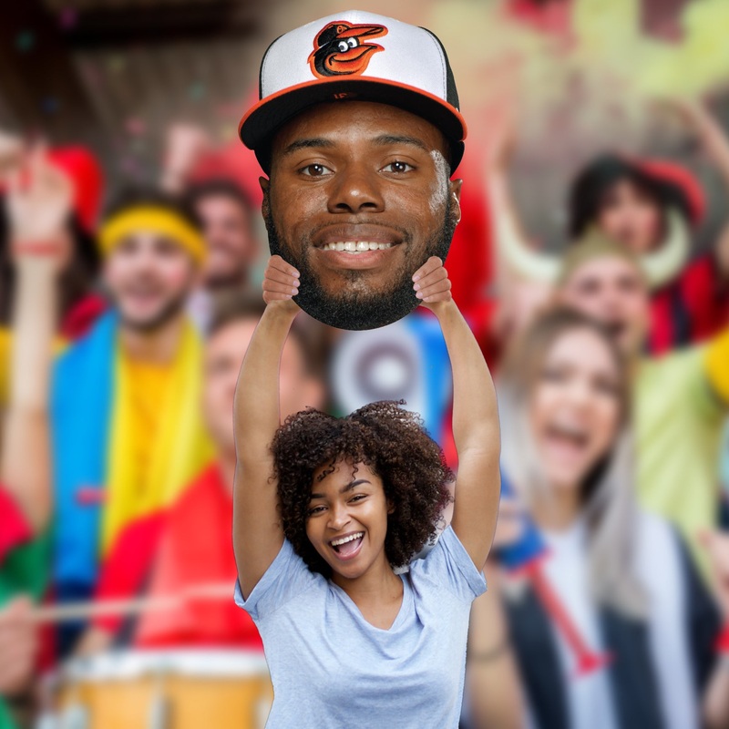 Cedric Mullins – Big Head – Official MLB – Baltimore Orioles – Foam Core Cutout