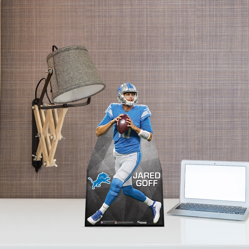 Jared Goff – Mini Stand Out – Official NFL – Detroit Lions – Cardstock Cutout