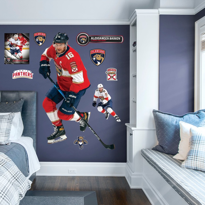 Aleksander Barkov – RealBig Collection – Official NHL – Florida Panthers – Reusable Vinyl Wall Decals #2