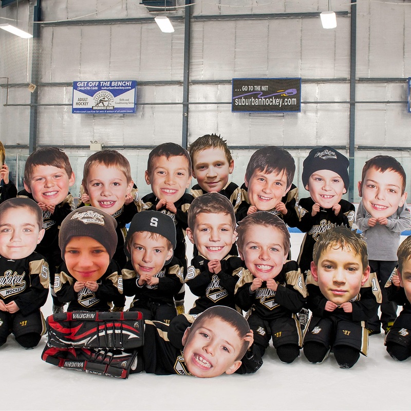 Custom – Big Head (Double Sided) – Cardstock Cutout