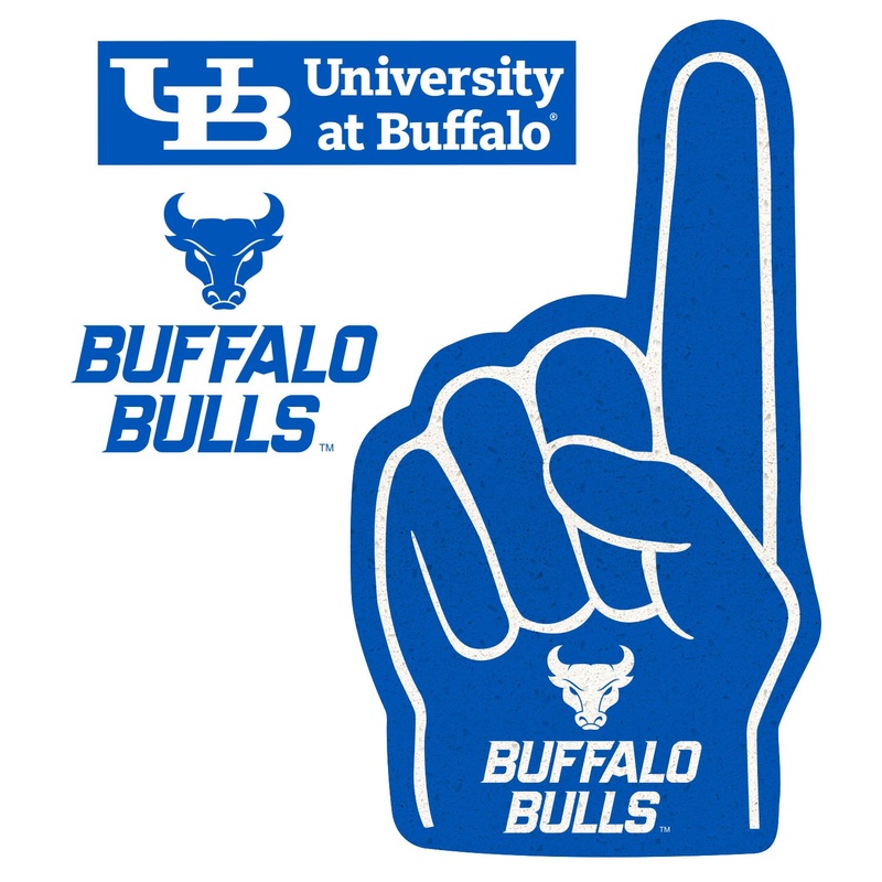 Buffalo Bulls – RealBig Foam Finger Collection – Official NCAA – Reusable Vinyl Wall Decals