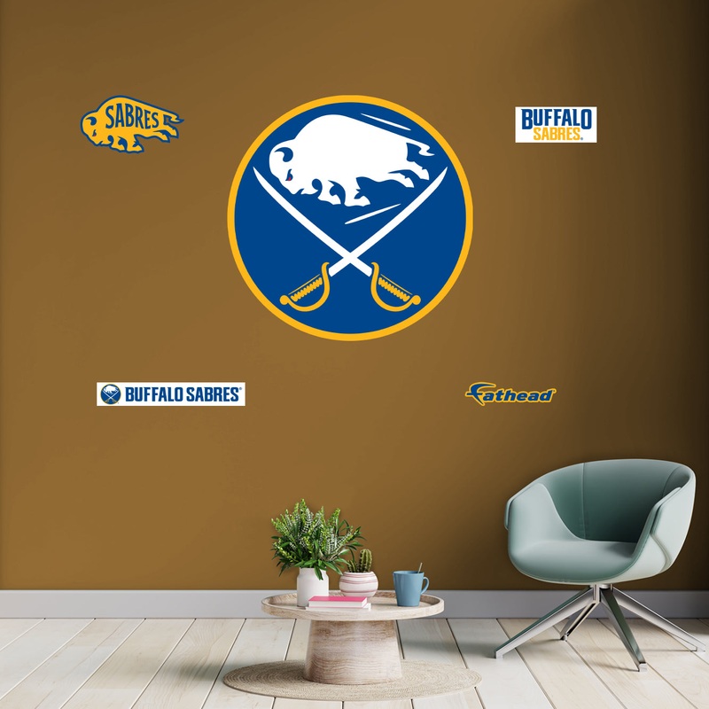 Buffalo Sabres – RealBig Logo Collection – Official NHL – Reusable Vinyl Wall Decals #2