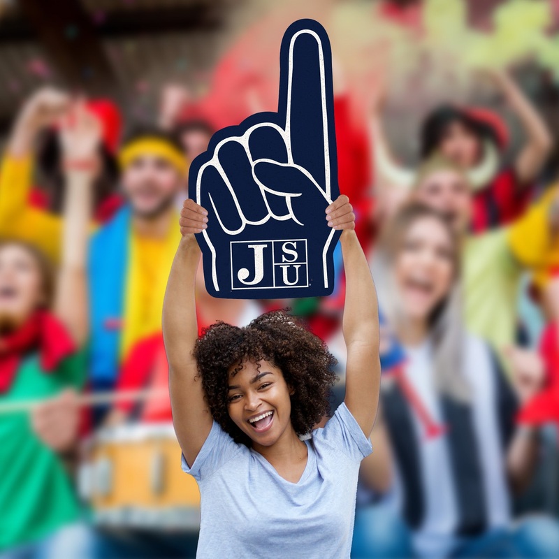 Foam Finger – Big Head – Official NCAA – Jackson State Tigers – Foam Core Cutout