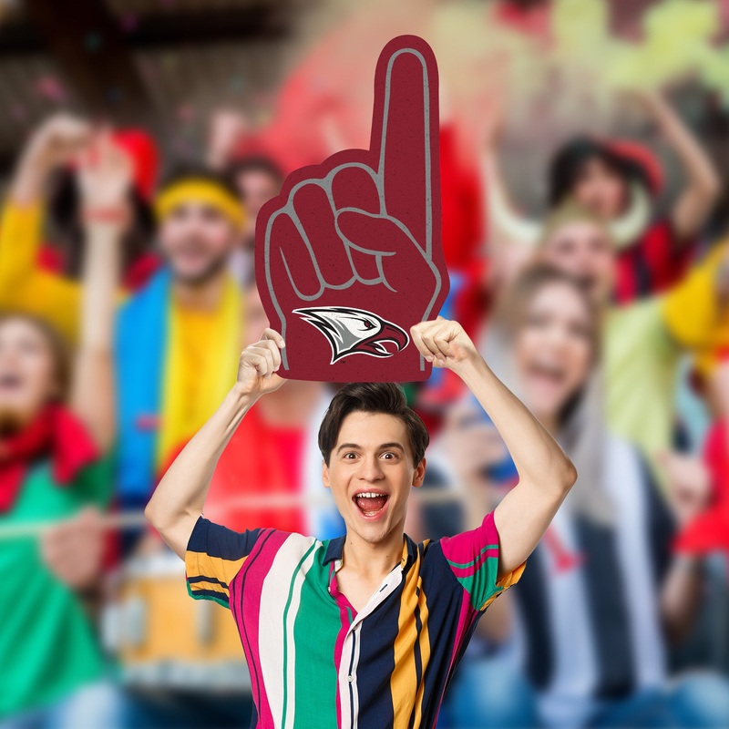 Foam Finger – Big Head – Official NCAA – North Carolina Central Eagles – Foam Core Cutout