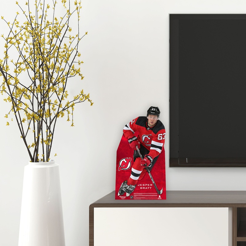 Jesper Bratt – Mini Stand Out – Official NHL – New Jersey Devils – Cardstock Cutout