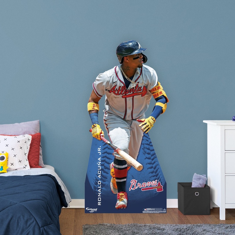 Ronald Acua Jr. – Life-Size Stand Out – Official MLB – Atlanta Braves – Foam Core Cutout