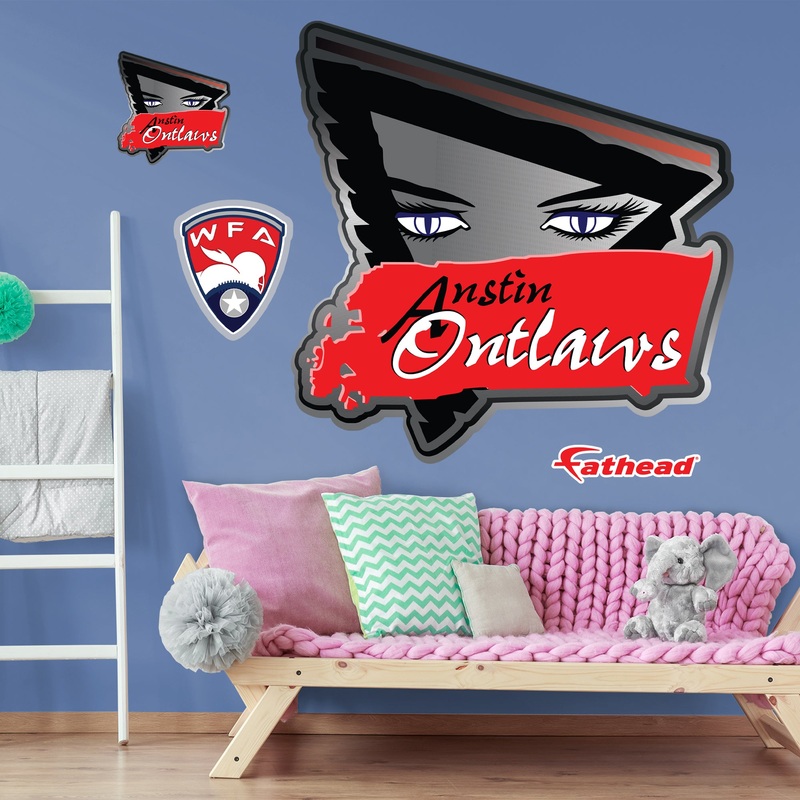 Austin Outlaws: Logo – Removable Adhesive Decal