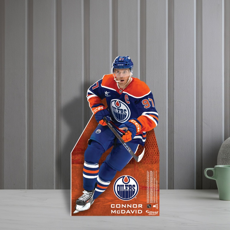 Connor McDavid – Mini Stand Out – Official NHL – Edmonton Oilers – Cardstock Cutout