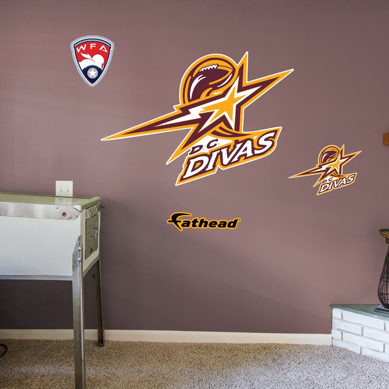 D.C. Divas: Logo – Removable Adhesive Decal