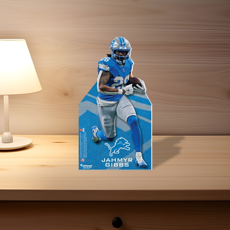 Jahmyr Gibbs – Mini Stand Out – Official NFL – Detroit Lions – Cardstock Cutout #2