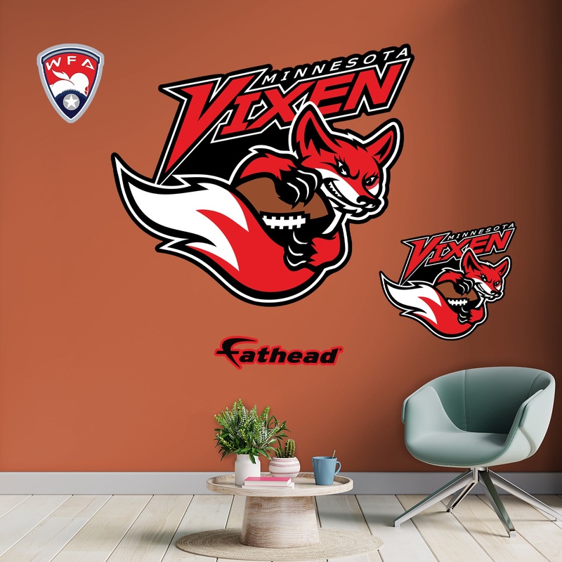 Minnesota Vixen: Logo – Removable Adhesive Decal