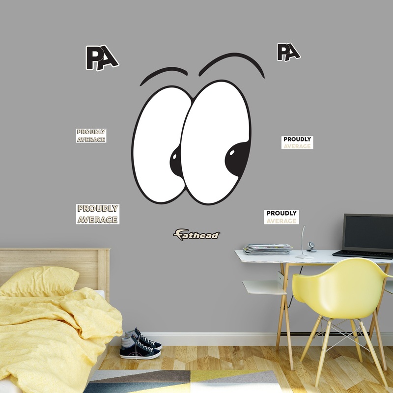 The Pointer Brothers – RealBig Side Eye Logo Collection – Officially Licensed – Reusable Vinyl Wall Decals