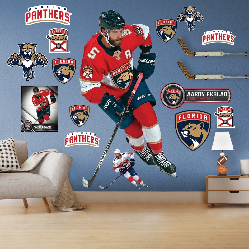 Aaron Ekblad – RealBig Collection – Official NHL – Florida Panthers – Reusable Vinyl Wall Decals