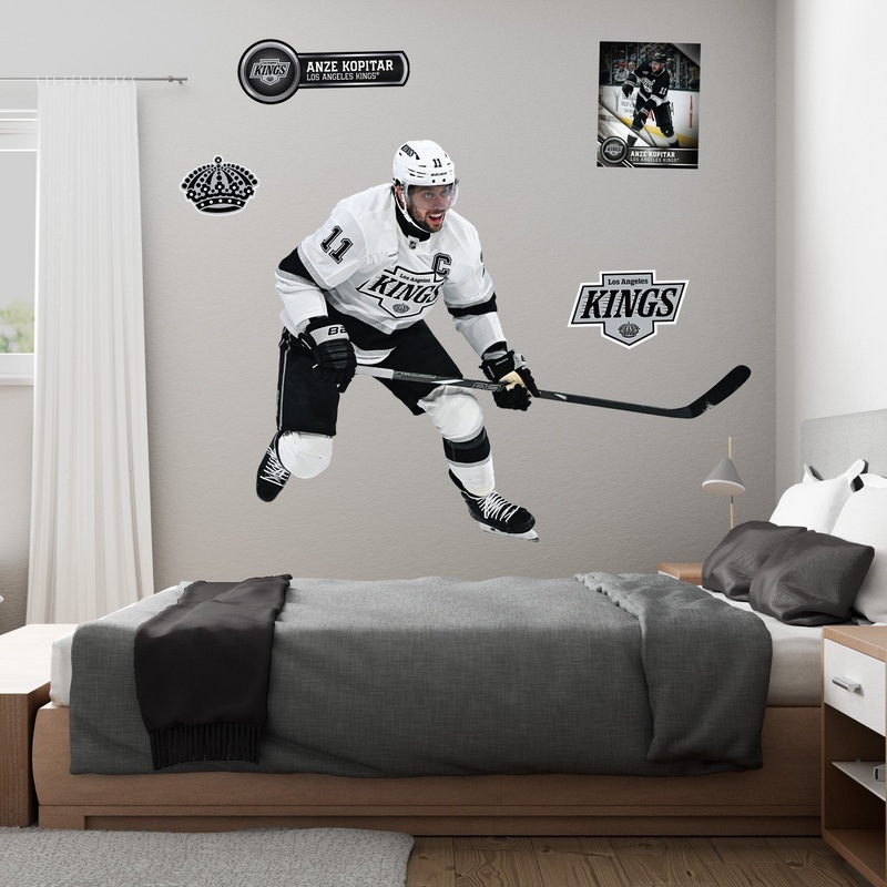 Anze Kopitar – Realbig Collection – Official NHL – Los Angeles Kings – Reusable Vinyl Wall Decals