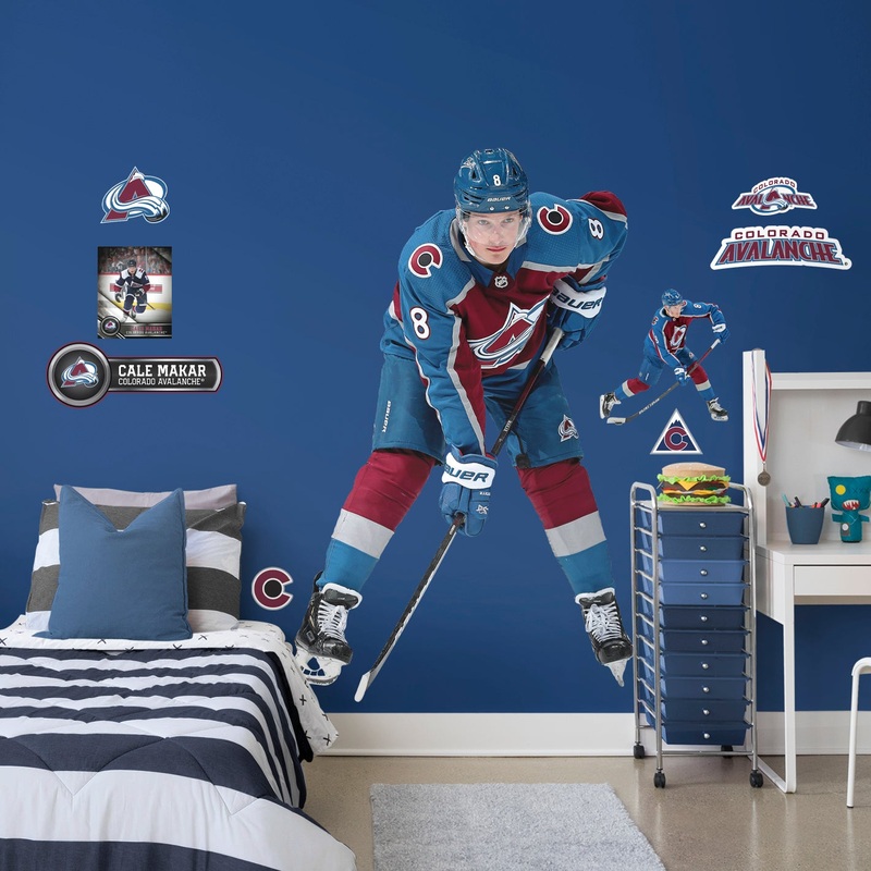 Cale Makar – RealBig Collection – Official NHL – Colorado Avalanche – Reusable Vinyl Wall Decals #3