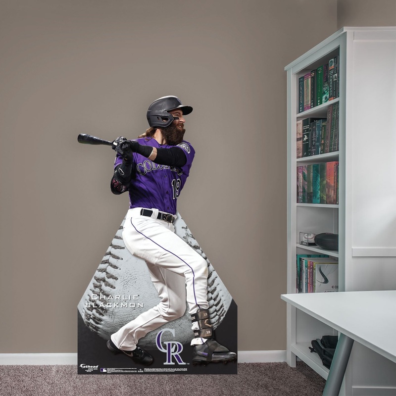 Charlie Blackmon – Life-Size Stand Out – Official MLB – Colorado Rockies – Foam Core Cutout