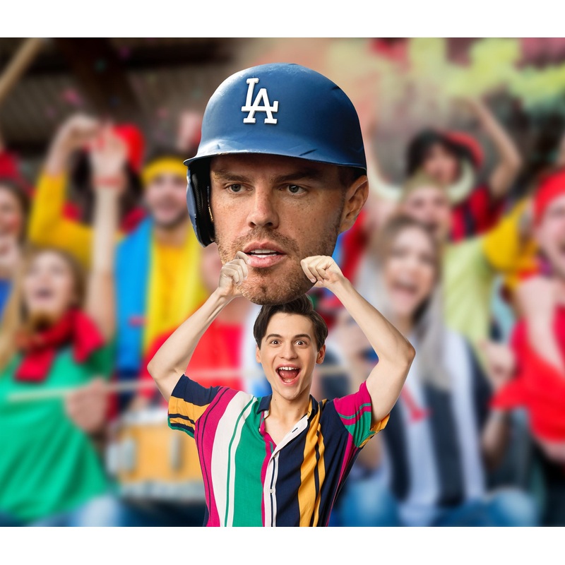 Freddie Freeman – Big Head – Official MLB – Los Angeles Dodgers – Foam Core Cutout