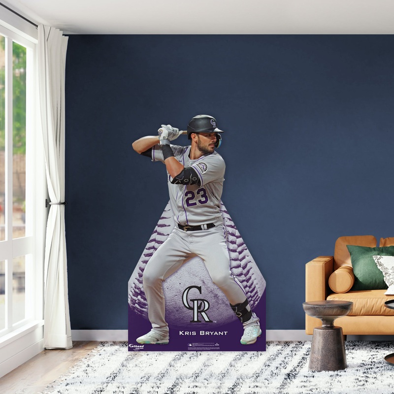 Kris Bryant – Life-Size Stand Out – Official MLB – Colorado Rockies – Foam Core Cutout