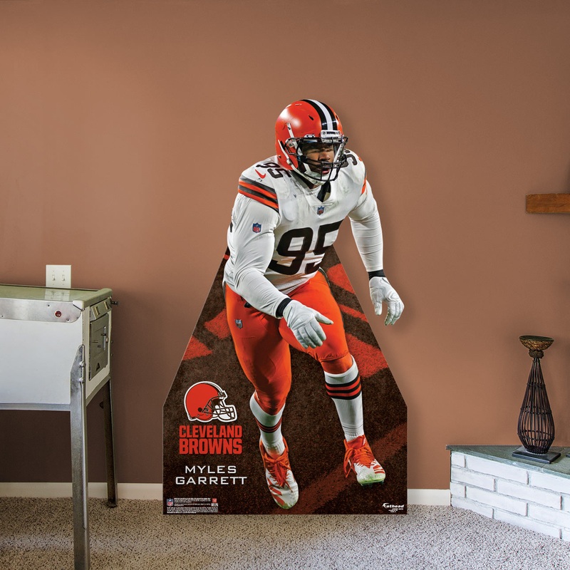 Myles Garrett – Life-Size Stand Out – Official NFL – Cleveland Browns – Foam Core Cutout