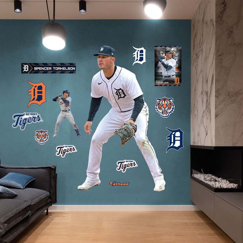 Spencer Torkelson – RealBig Collection – Official MLB – Detroit Tigers – Reusable Vinyl Wall Decals #1