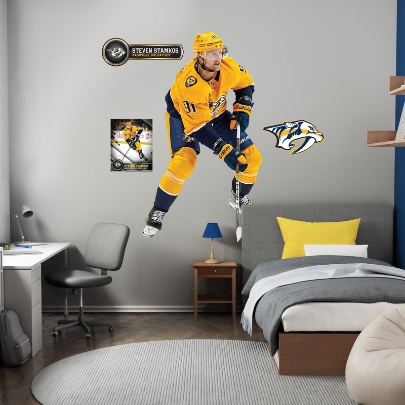 Steven Stamkos – Realbig Collection – Official NHL – Nashville Predators – Reusable Vinyl Wall Decals