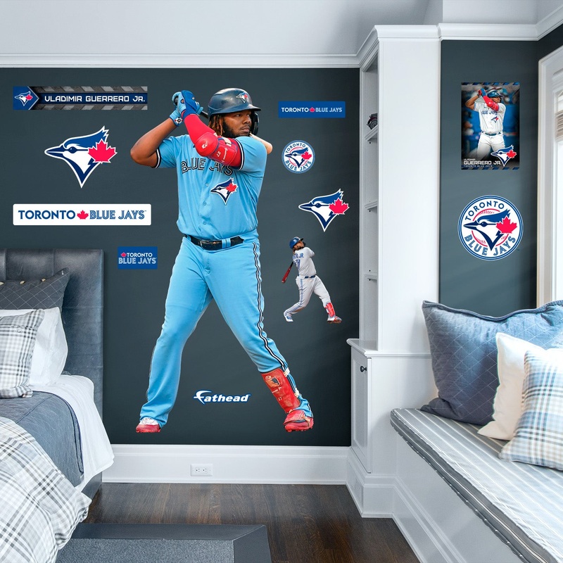 Vladimir Guerrero Jr. – RealBig Collection – Official MLB – Toronto Blue Jays – Reusable Vinyl Wall Decals #3