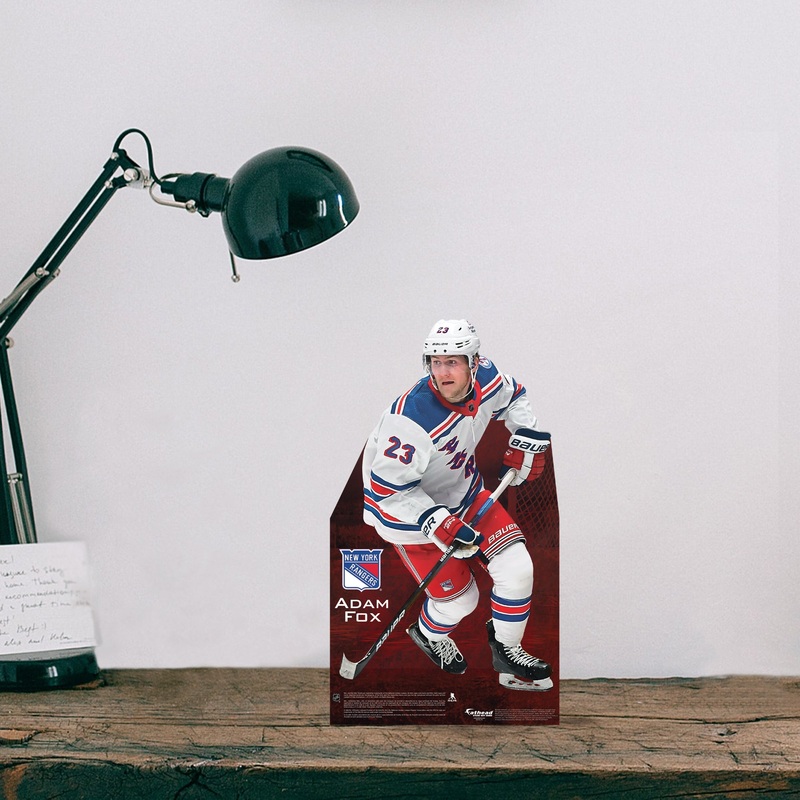 Adam Fox – Mini Stand Out – Official NHL – New York Rangers – Cardstock Cutout