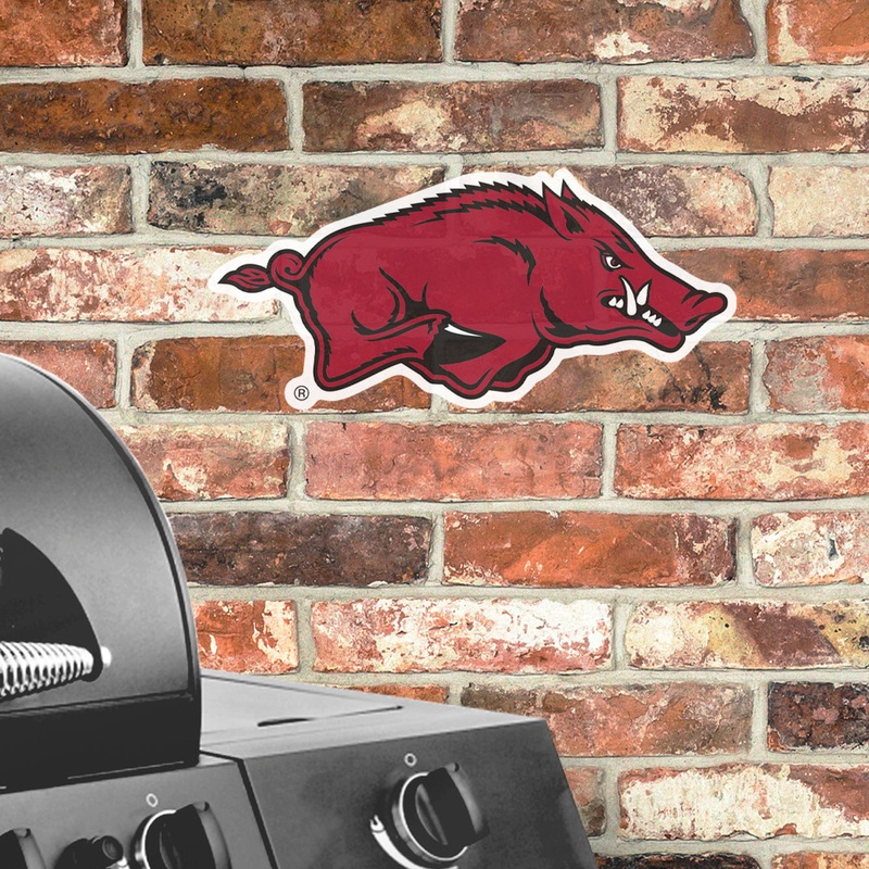 Arkansas Razorbacks – Logo – Outdoor Wall Decals – Official NCAA – Scratch Resistant Alumigraphics Smooth
