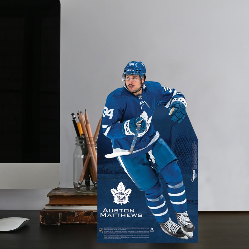 Auston Matthews – Mini Stand Out – Official NHL – Toronto Maple Leafs – Cardstock Cutout