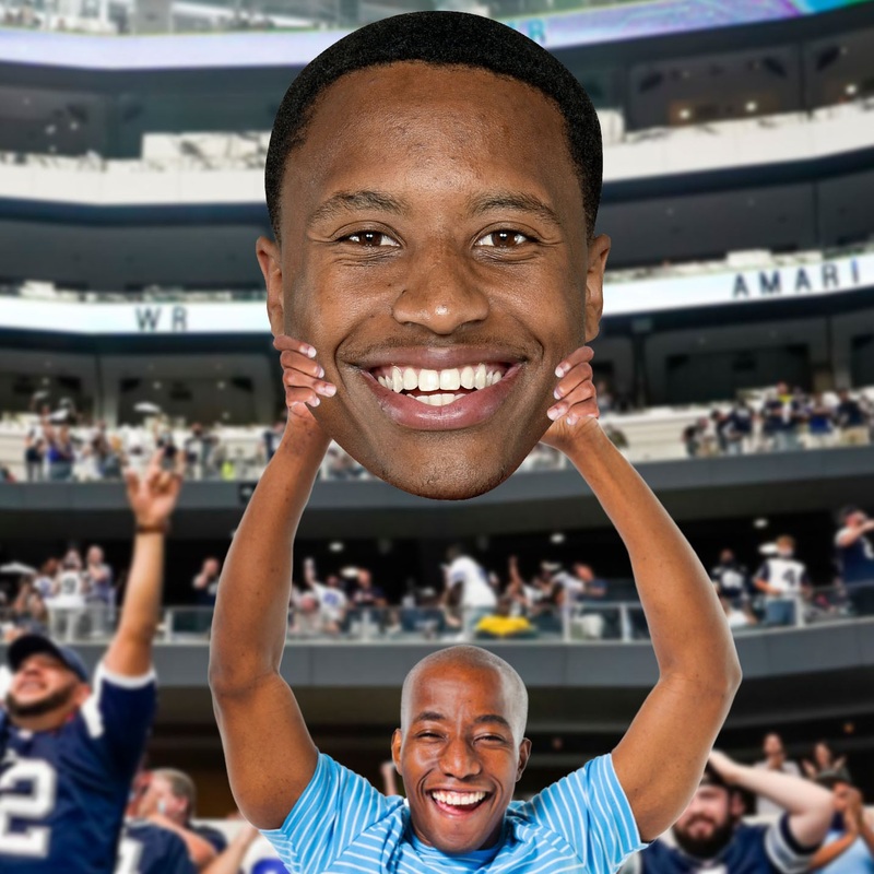 Courtland Sutton – Big Head – Official NFLPA – Denver Broncos – Foam Core Cutout