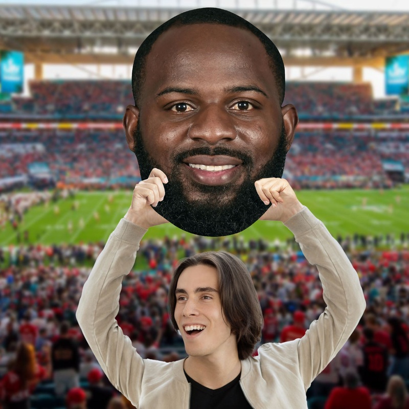 Fletcher Cox – Big Head – Official NFLPA – Philadelphia Eagles – Foam Core Cutout