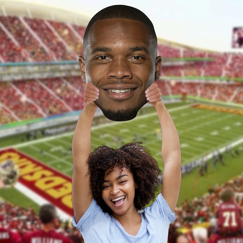 J.K. Dobbins – Big Head – Official NFLPA – Los Angeles Chargers – Foam Core Cutout