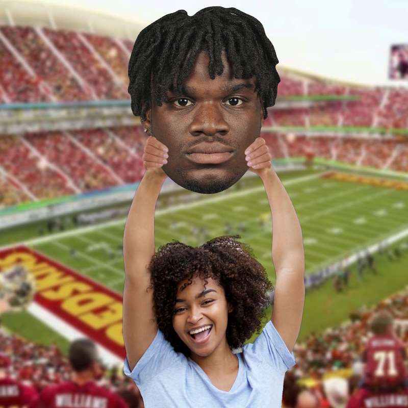 Jordan Davis – Big Head – Official NFLPA – Philadelphia Eagles – Foam Core Cutout