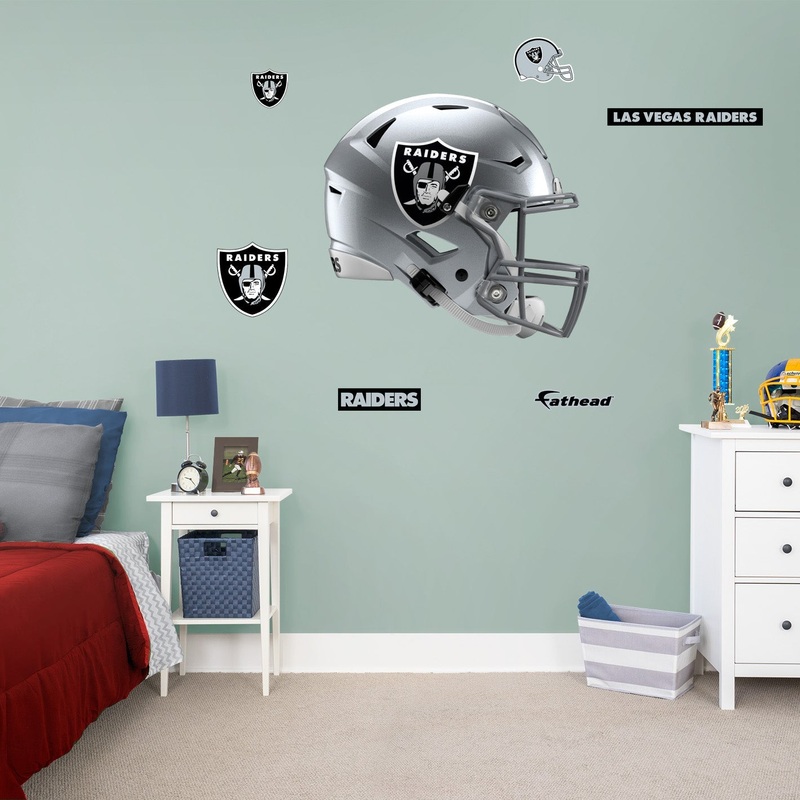 Las Vegas Raiders – RealBig Helmet Collection – Official NFL – Reusable Vinyl Wall Decals #2