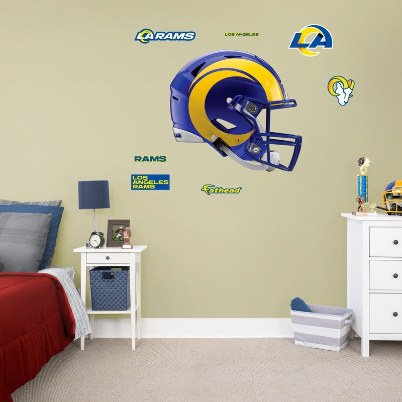 Los Angeles Rams – RealBig Helmet Collection – Official NFL – Reusable Vinyl Wall Decals #2