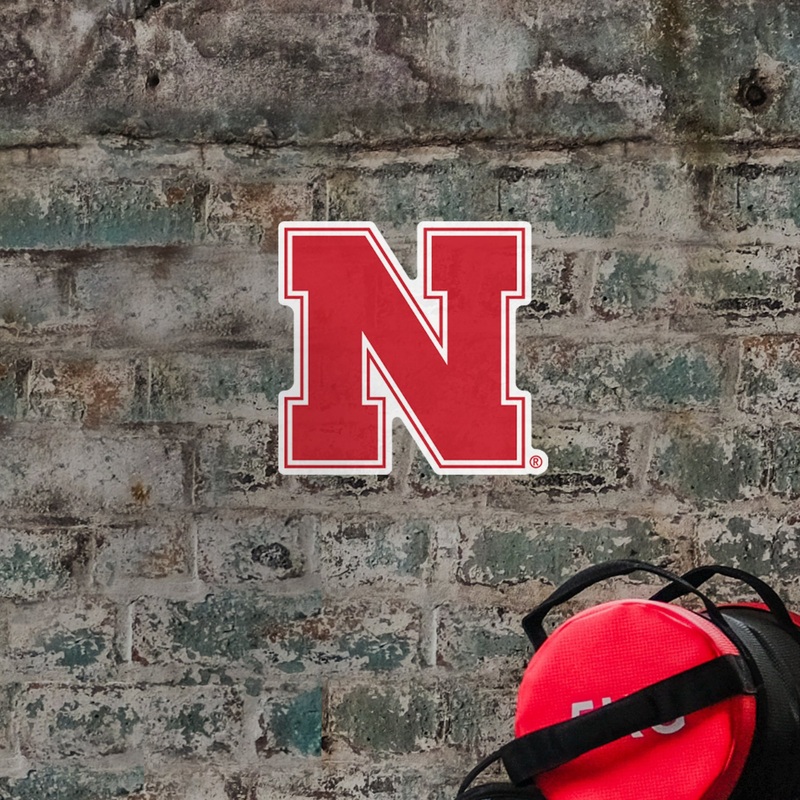 Nebraska Cornhuskers – Logo – Outdoor Wall Decals – Official NCAA – Scratch Resistant Alumigraphics Smooth