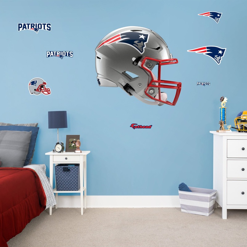 New England Patriots – RealBig Helmet Collection – Official NFL – Reusable Vinyl Wall Decals #2
