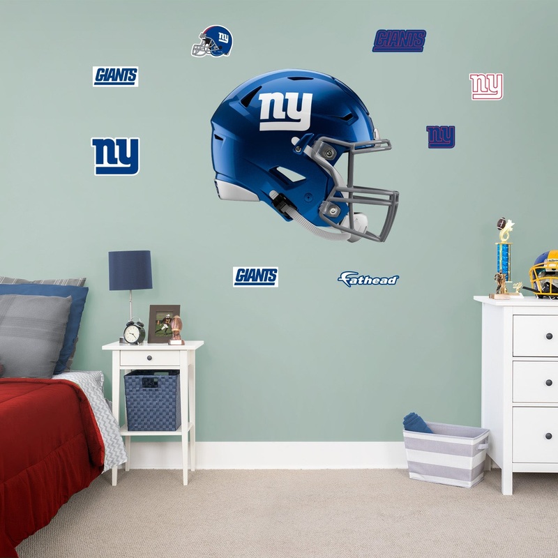 New York Giants – RealBig Helmet Collection – Official NFL – Reusable Vinyl Wall Decals #2