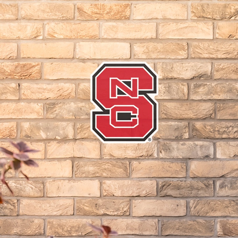 North Carolina State Wolfpack – Logo – Outdoor Wall Decals – Official NCAA – Scratch Resistant Alumigraphics Smooth