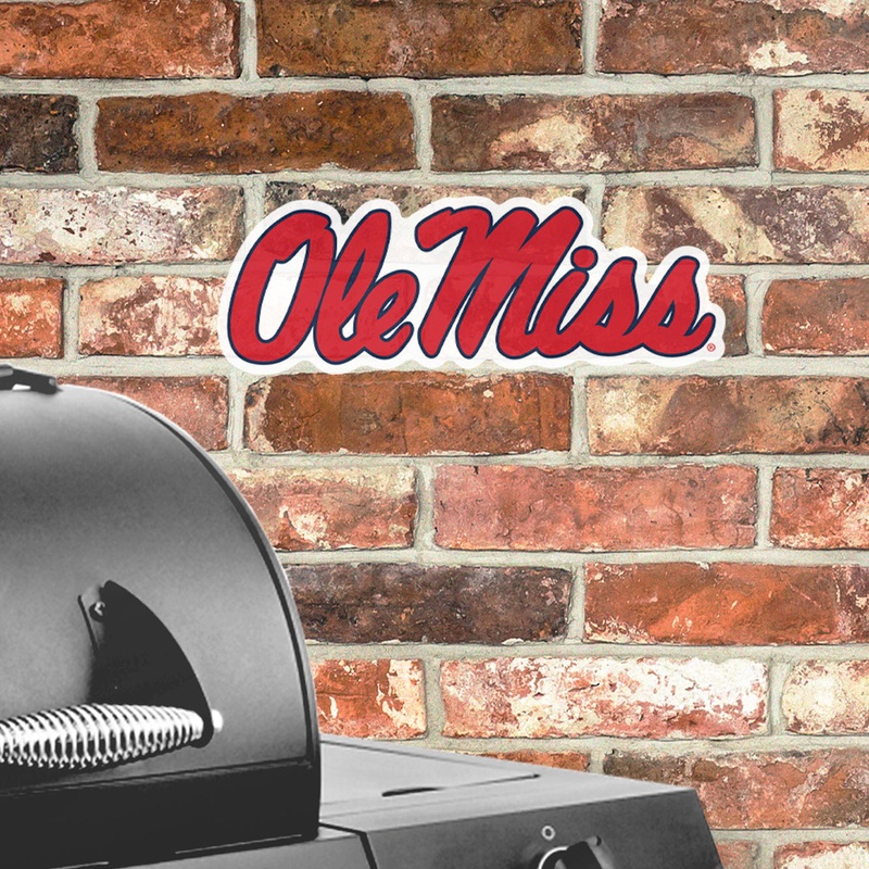 Ole Miss Rebels – Logo – Outdoor Wall Decals – Official NCAA – Scratch Resistant Alumigraphics Smooth