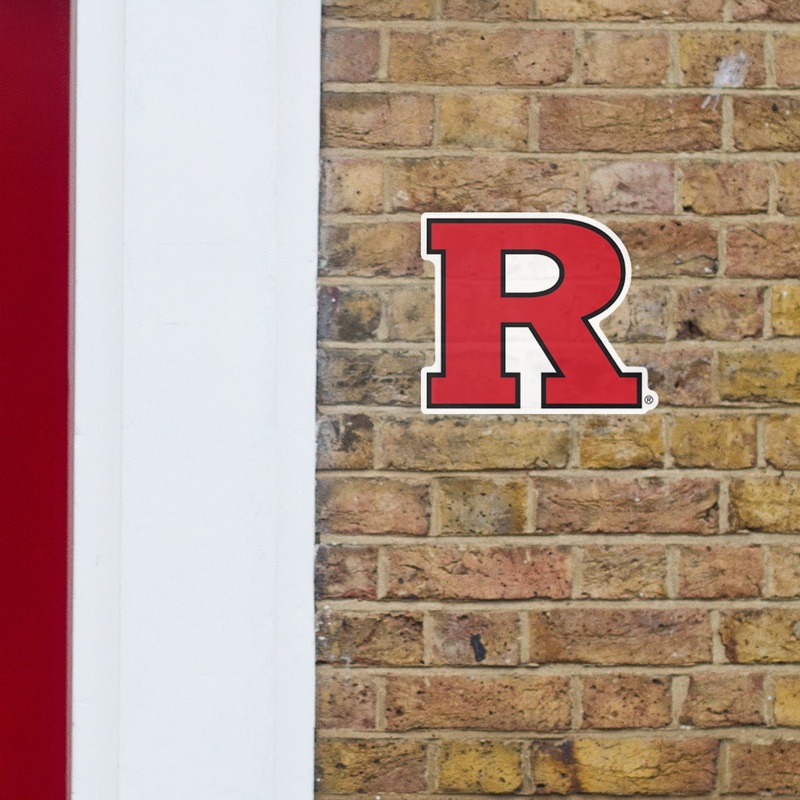 Rutgers Scarlet Knights – Logo – Outdoor Wall Decals – Official NCAA – Scratch Resistant Alumigraphics Smooth