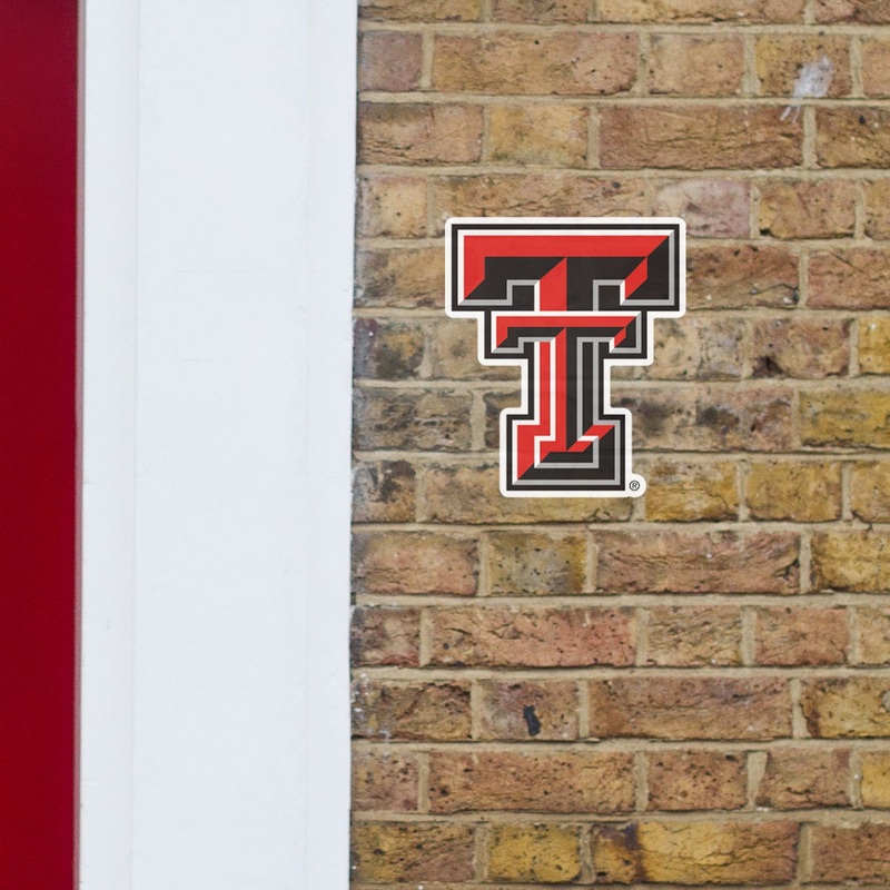 Texas Tech Red Raiders – Logo – Outdoor Wall Decals – Official NCAA – Scratch Resistant Alumigraphics Smooth